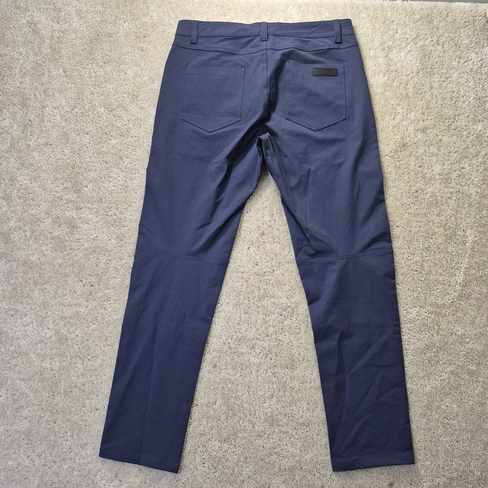 Ten Thousand The Tactical Pant Mens 33/31 Blue Cotton Active Chino Workwear New - Picture 13 of 14